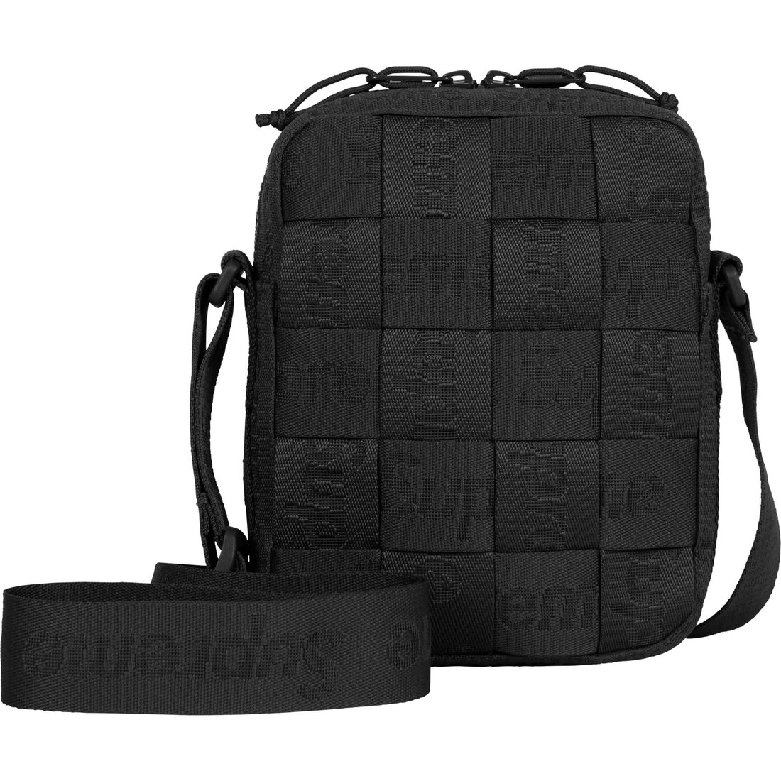 Supreme Woven Shoulder Bag (SS24) - Black - $78