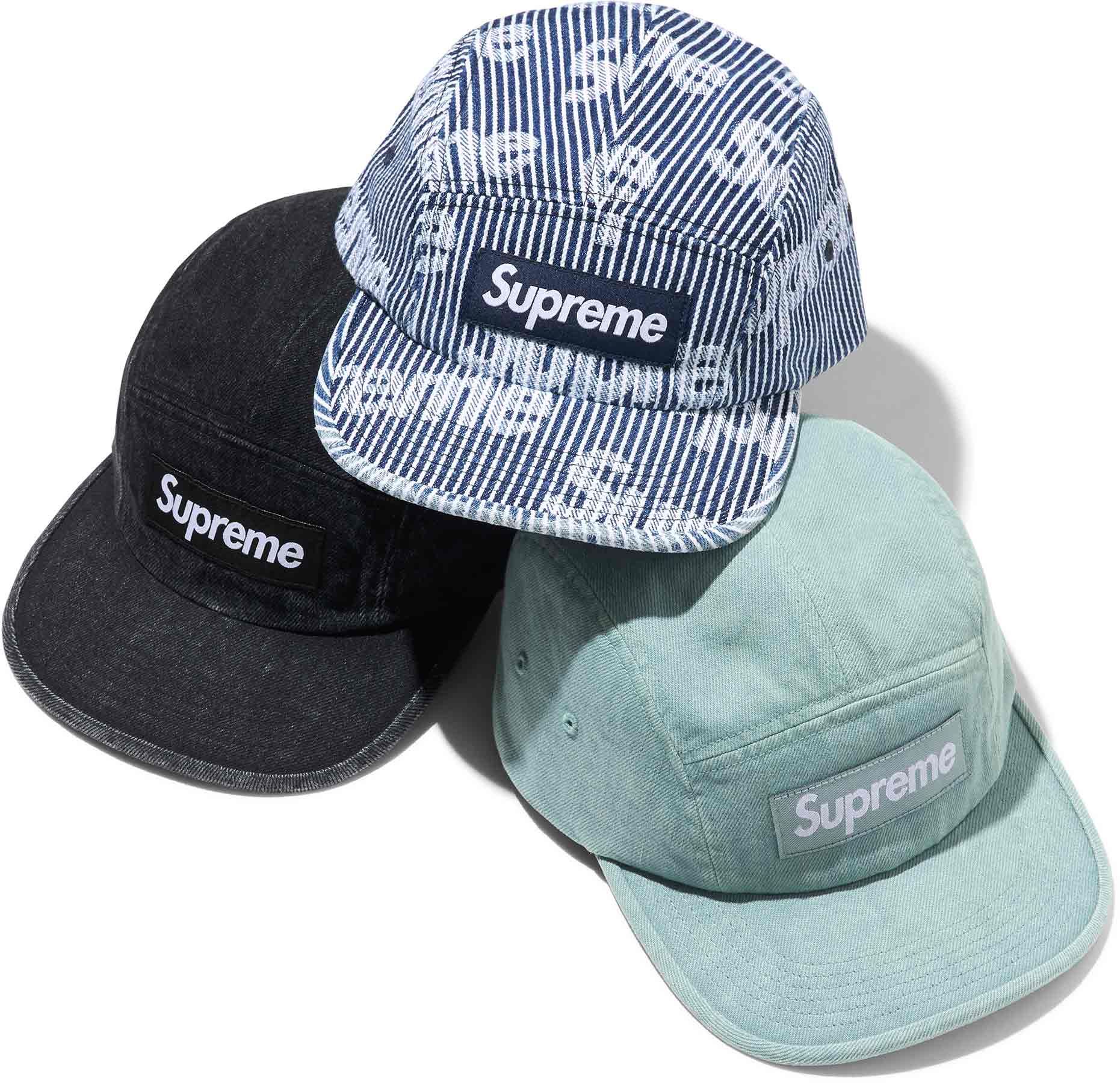 Denim Camp Cap - spring summer 2024 - Supreme