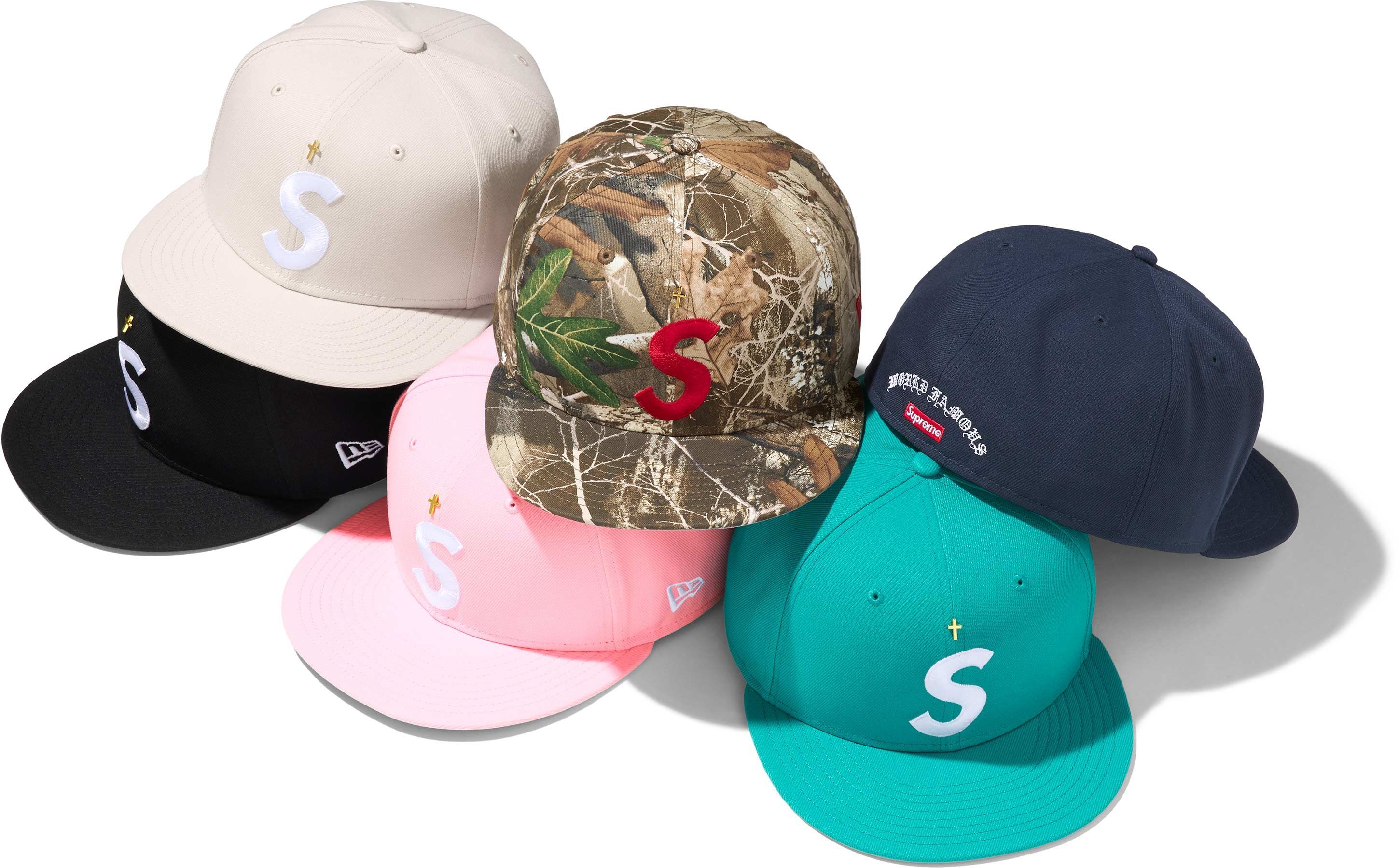 Gold Cross S Logo New Era - spring summer 2024 - Supreme