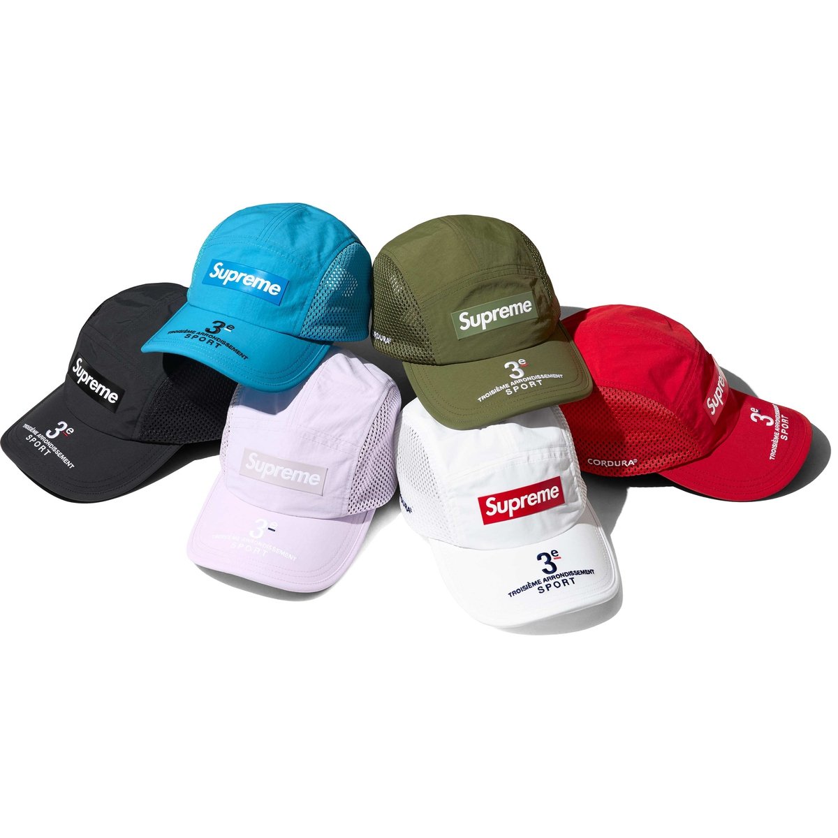 Mesh Side Panel Camp Cap - spring summer 2024 - Supreme