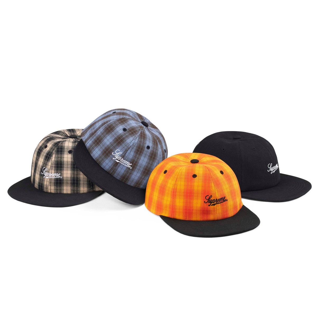 Supreme Script Logo 6-Panel released during spring summer 24 season