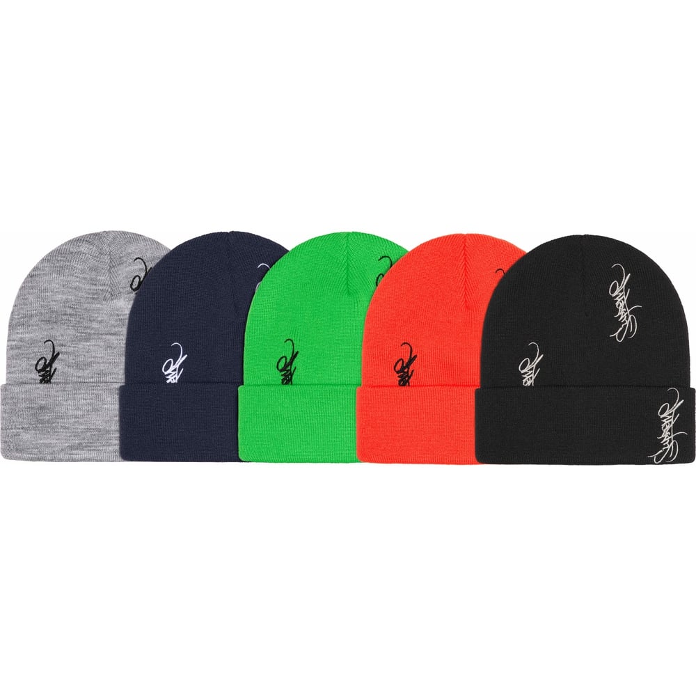 Supreme Tag Beanie (SS24) - $40