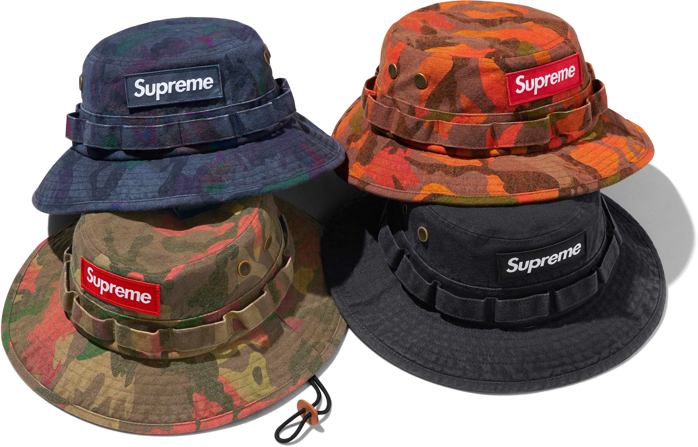 Washed Canvas Boonie - spring summer 2024 - Supreme