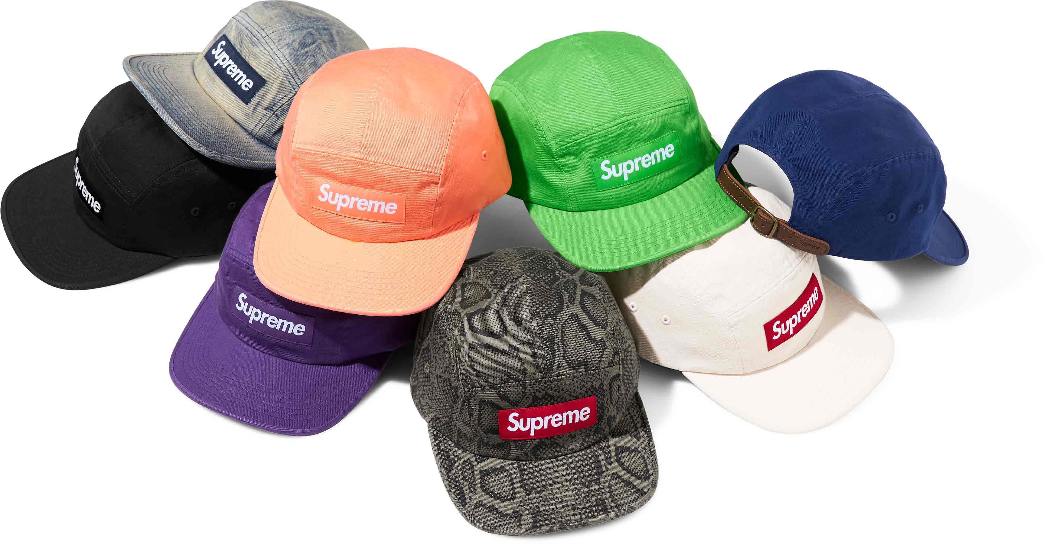 Washed Chino Twill Camp Cap - spring summer 2024 - Supreme