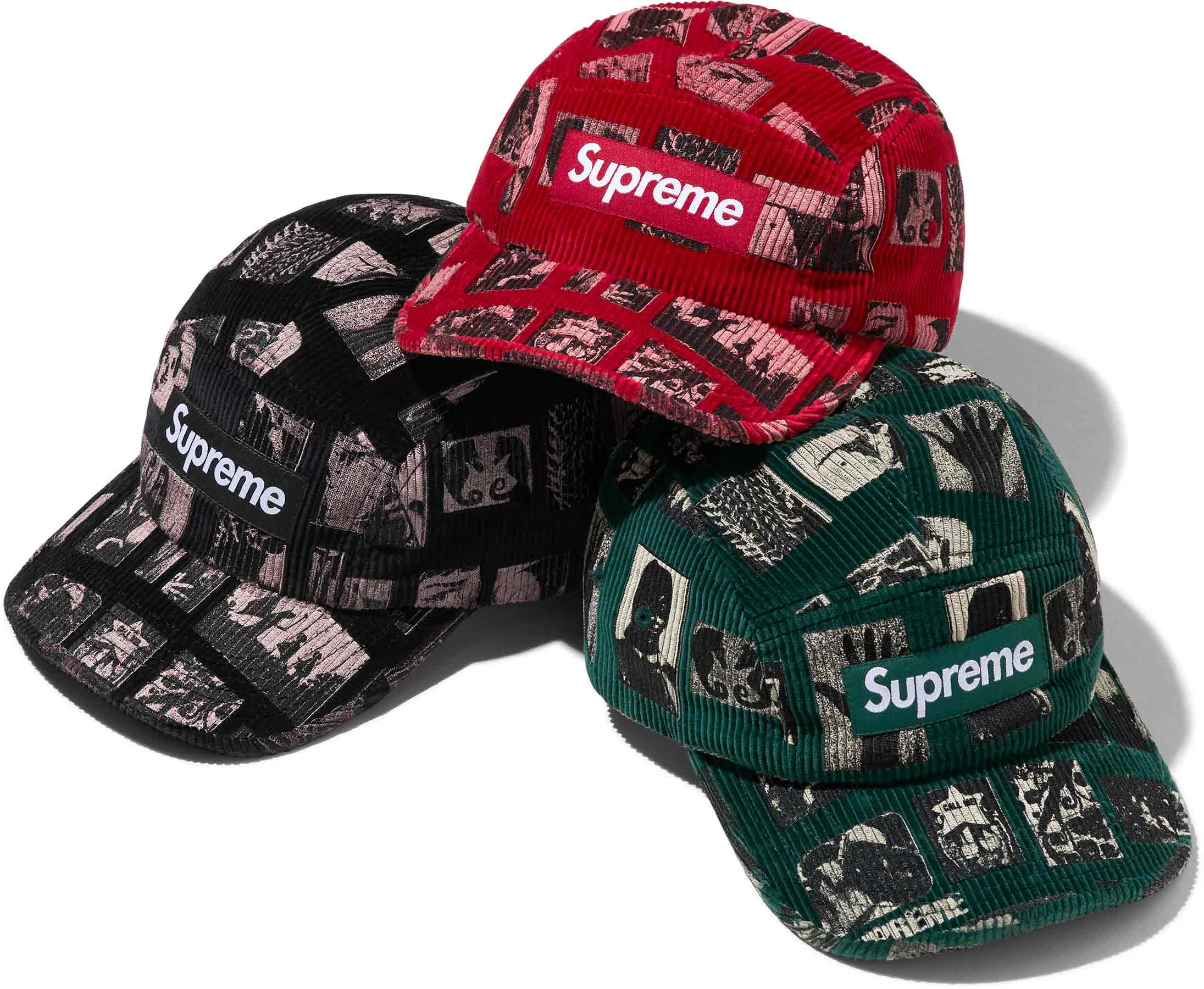 Weirdo Dave Corduroy Camp Cap - spring summer 2024 - Supreme