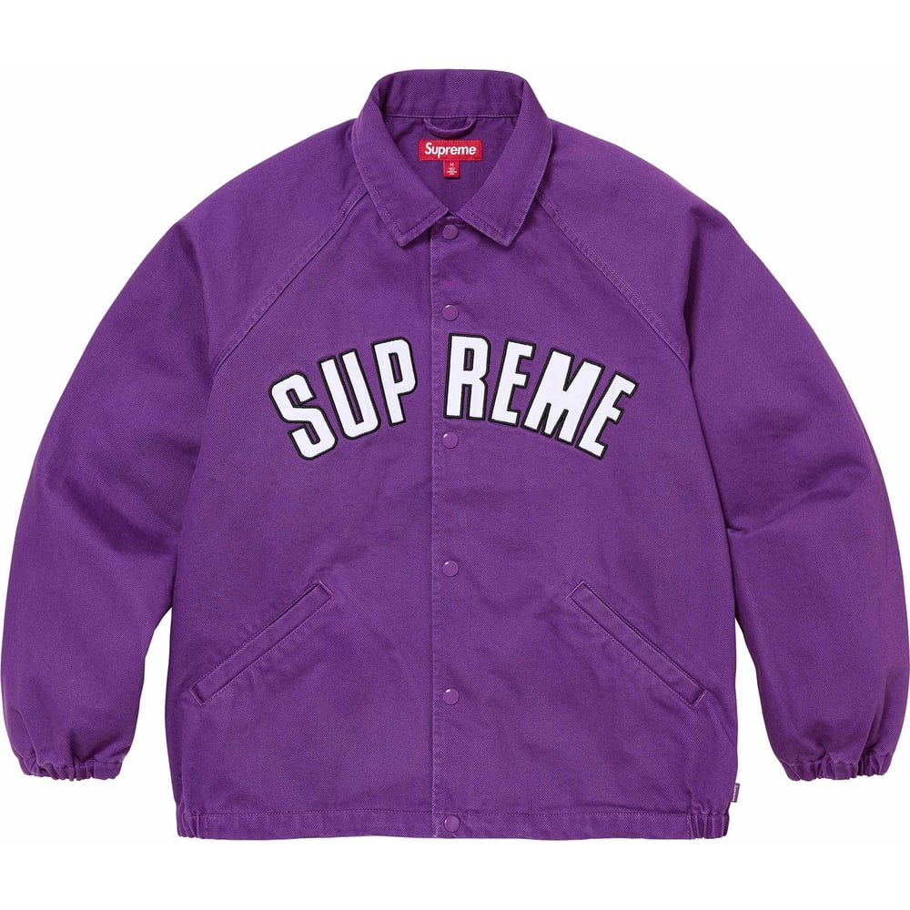 Supreme Arc Denim Coaches Jacket (SS24) - $178