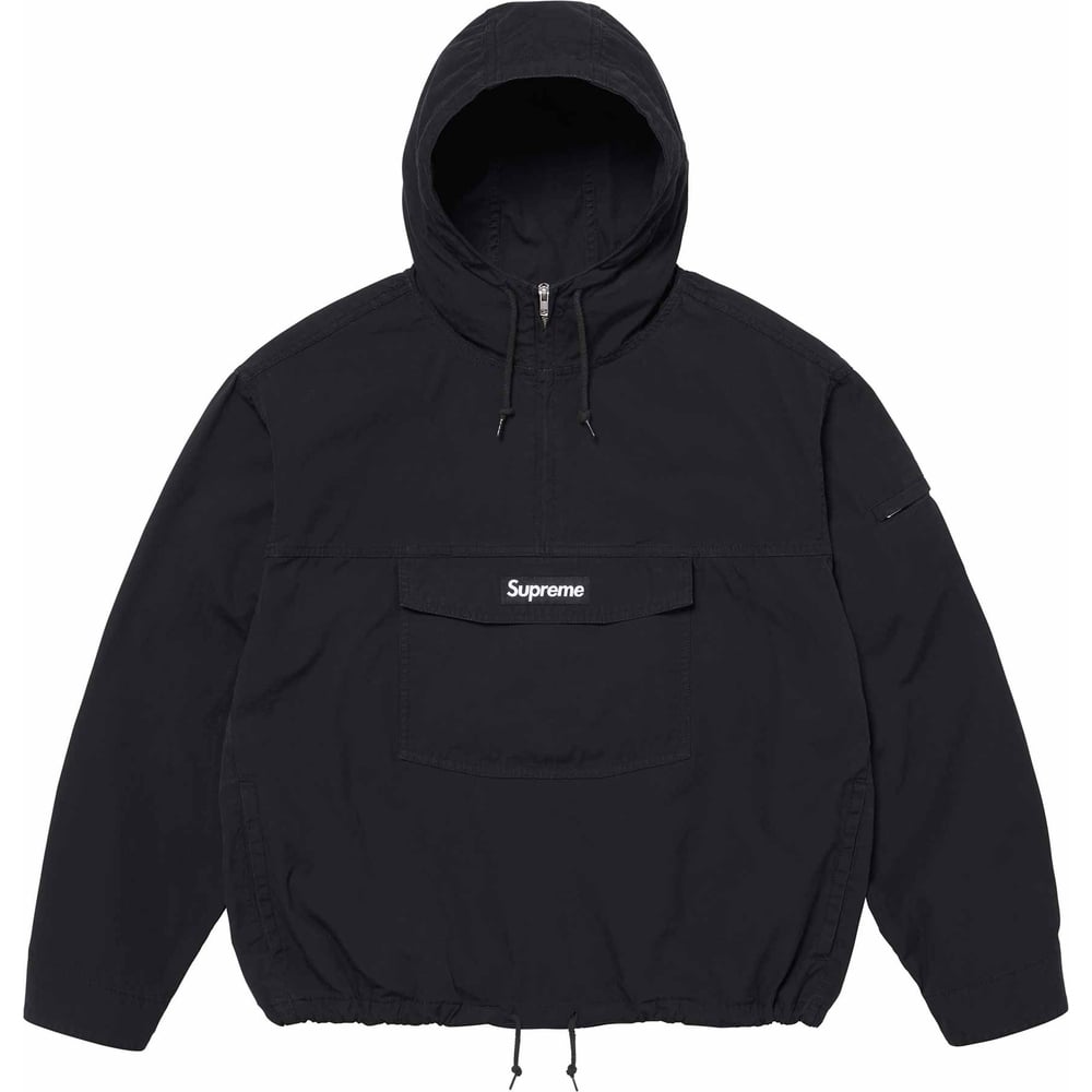 Details on Cotton Utility Anorak  from spring summer
                                                    2024 (Price is $178)