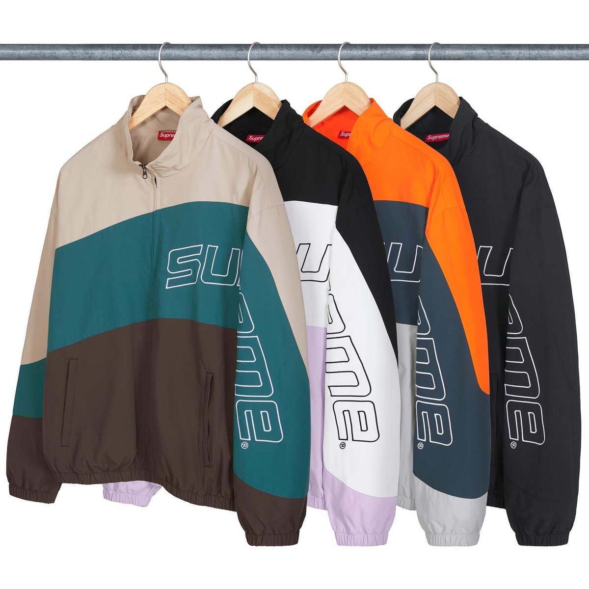 Supreme Curve Track Jacket for spring summer 24 season