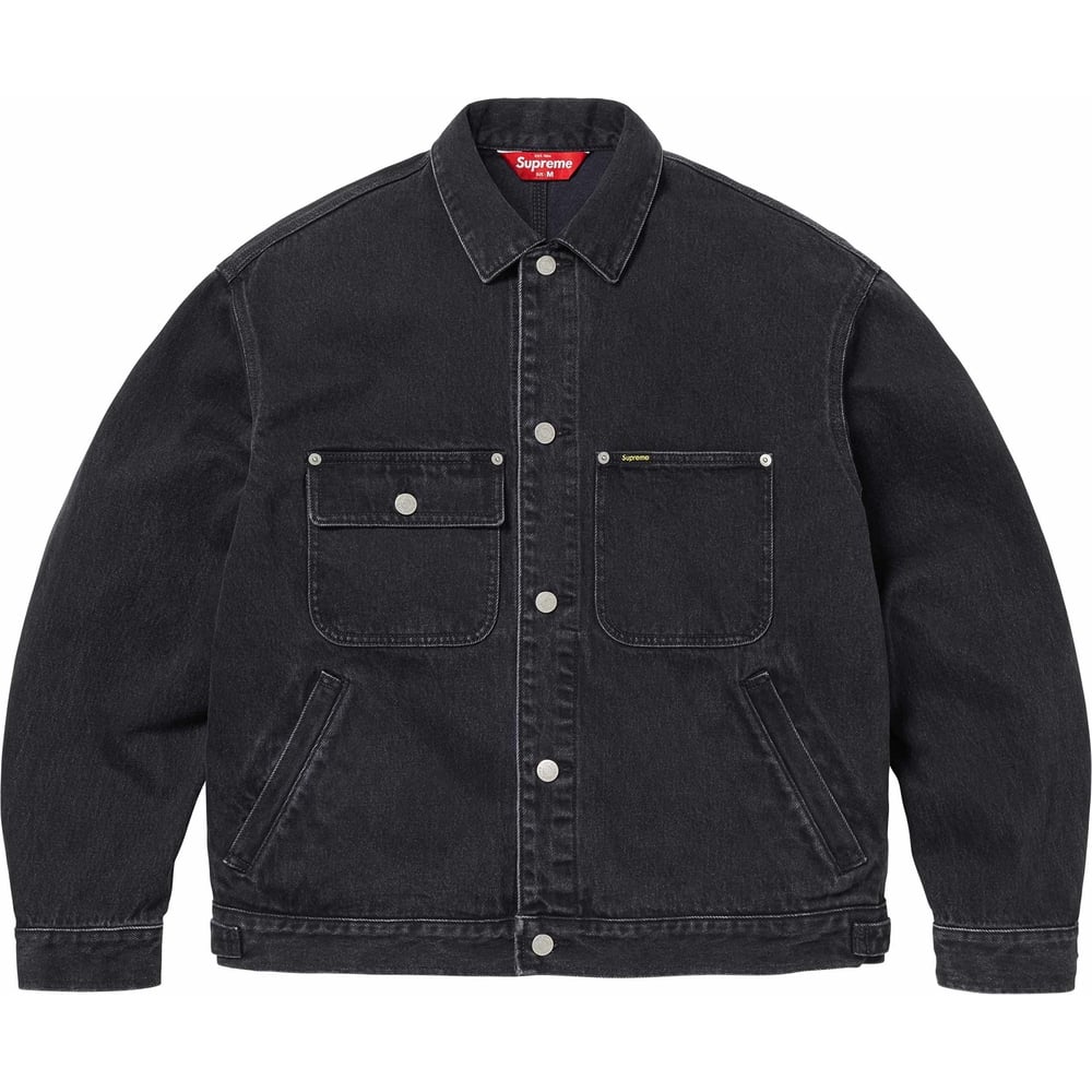 Details on Denim Chore Trucker Jacket  from spring summer
                                                    2024