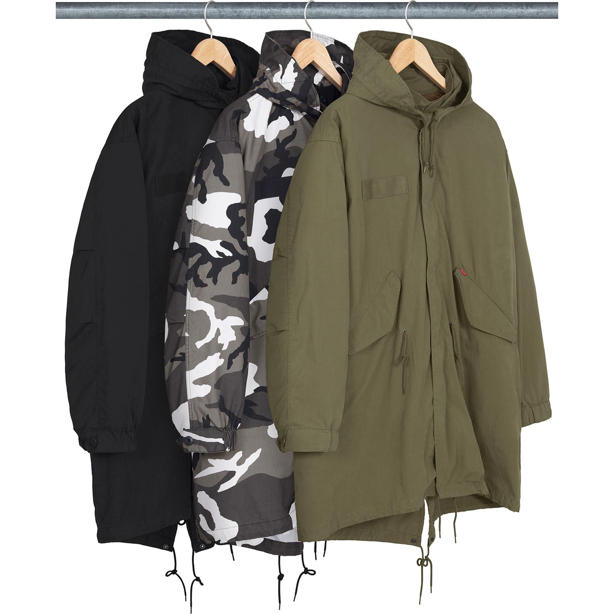 Details on Futura Fishtail Parka from spring summer
                                            2024 (Price is $498)