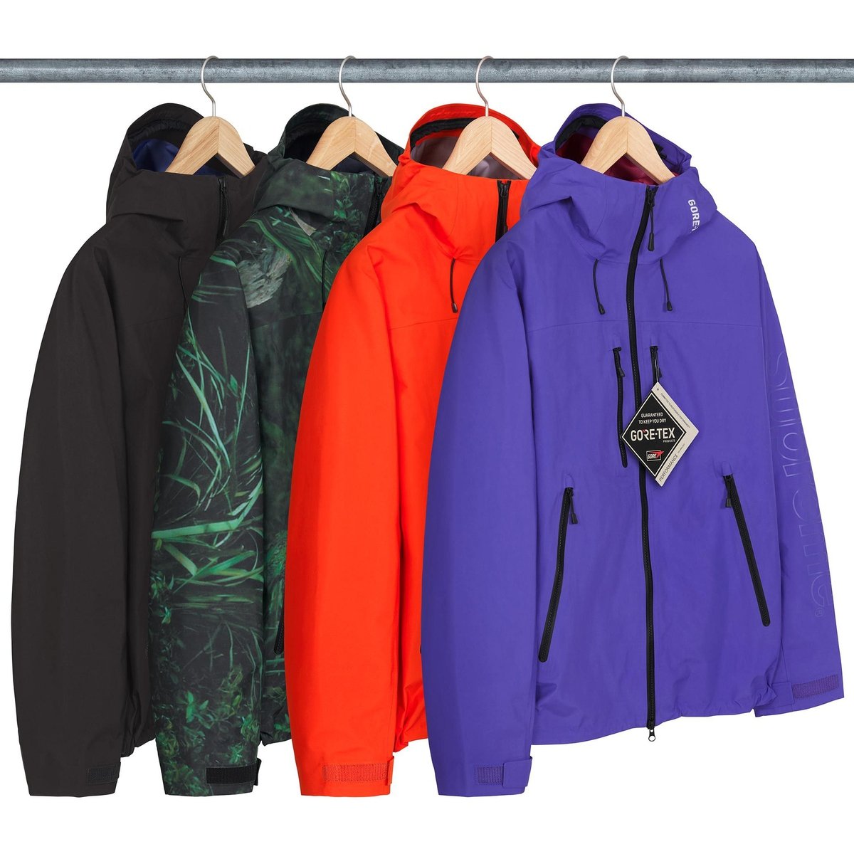 Supreme GORE-TEX Taped Seam Shell Jacket for spring summer 24 season