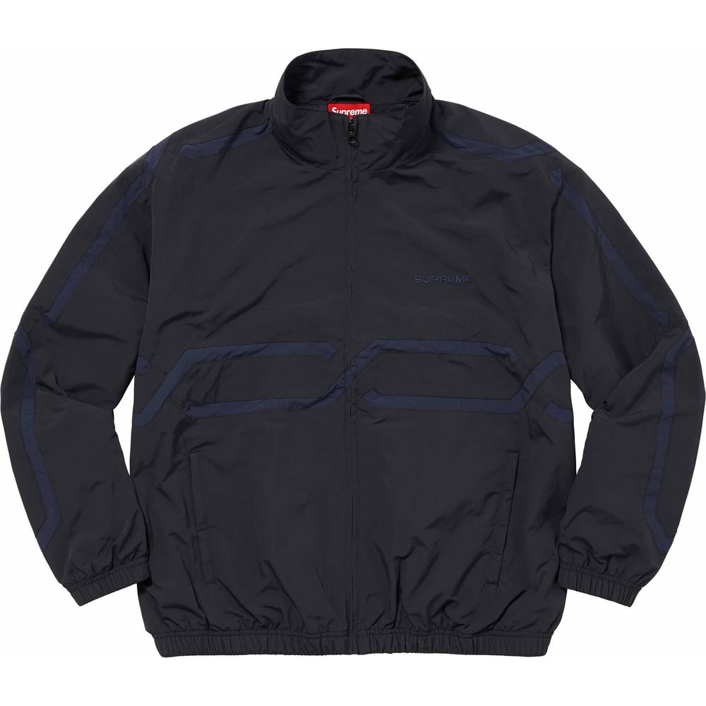 Details on Inset Link Track Jacket  from spring summer
                                                    2024 (Price is $178)