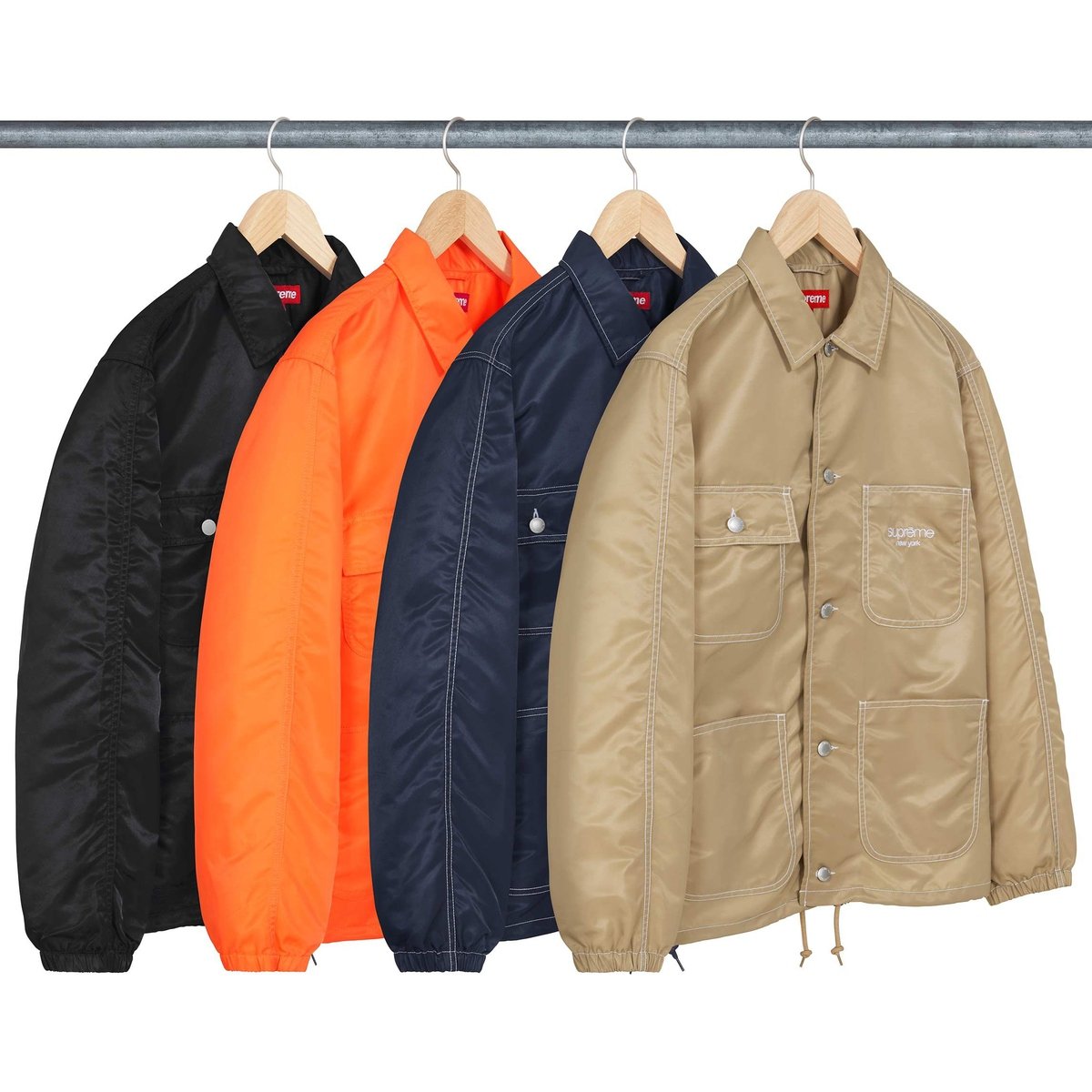 Supreme Nylon Chore Coat releasing on Week 8 for spring summer 2024