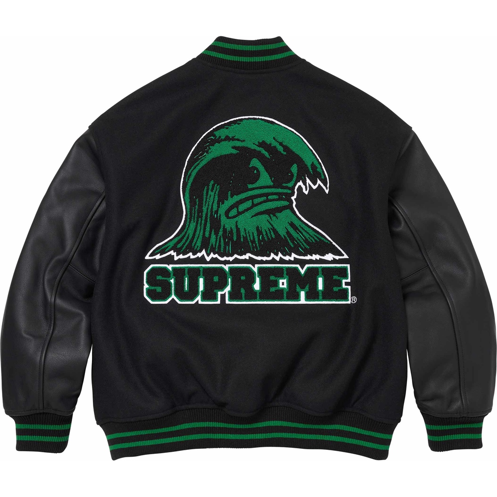 Details on Wave Varsity Jacket  from spring summer
                                                    2024 (Price is $568)