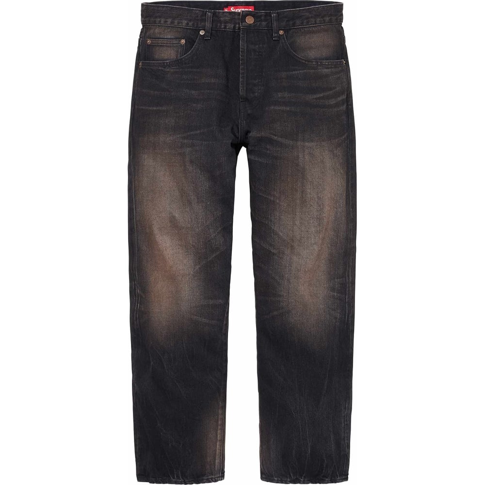 Details on Distressed Loose Fit Selvedge Jean  from spring summer
                                                    2024
