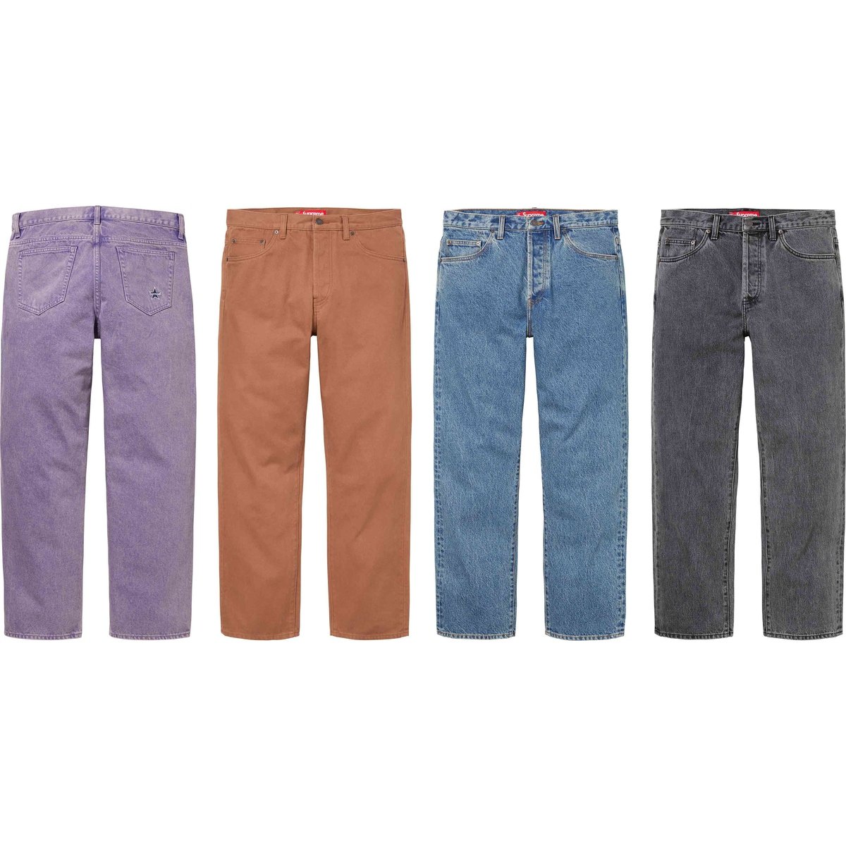 Supreme Regular Jean for spring summer 24 season