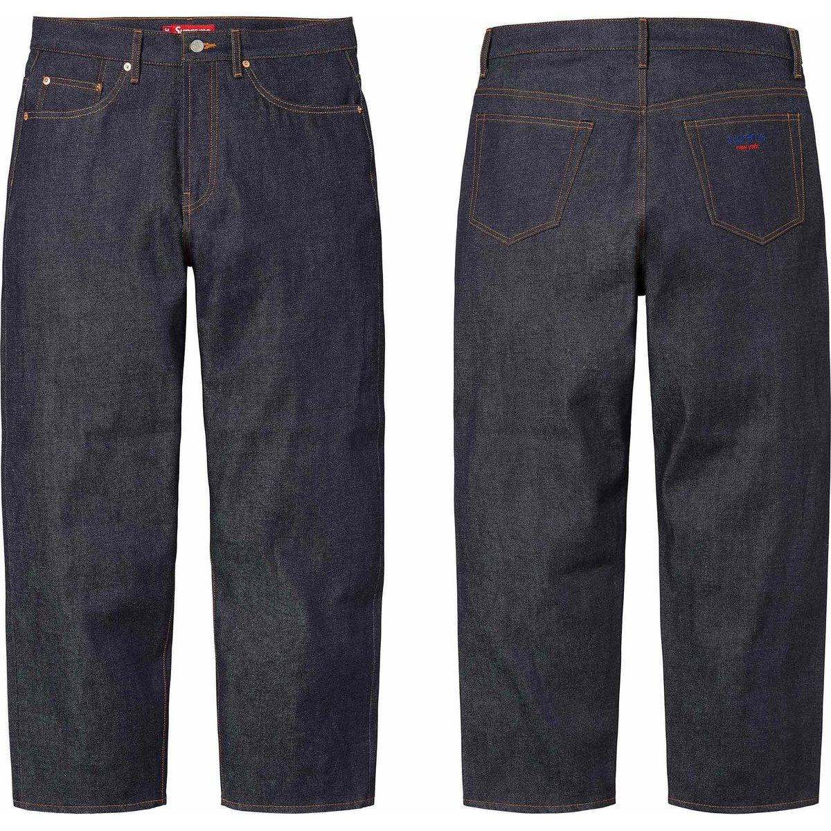 Supreme Rigid Baggy Selvedge Jean for spring summer 24 season