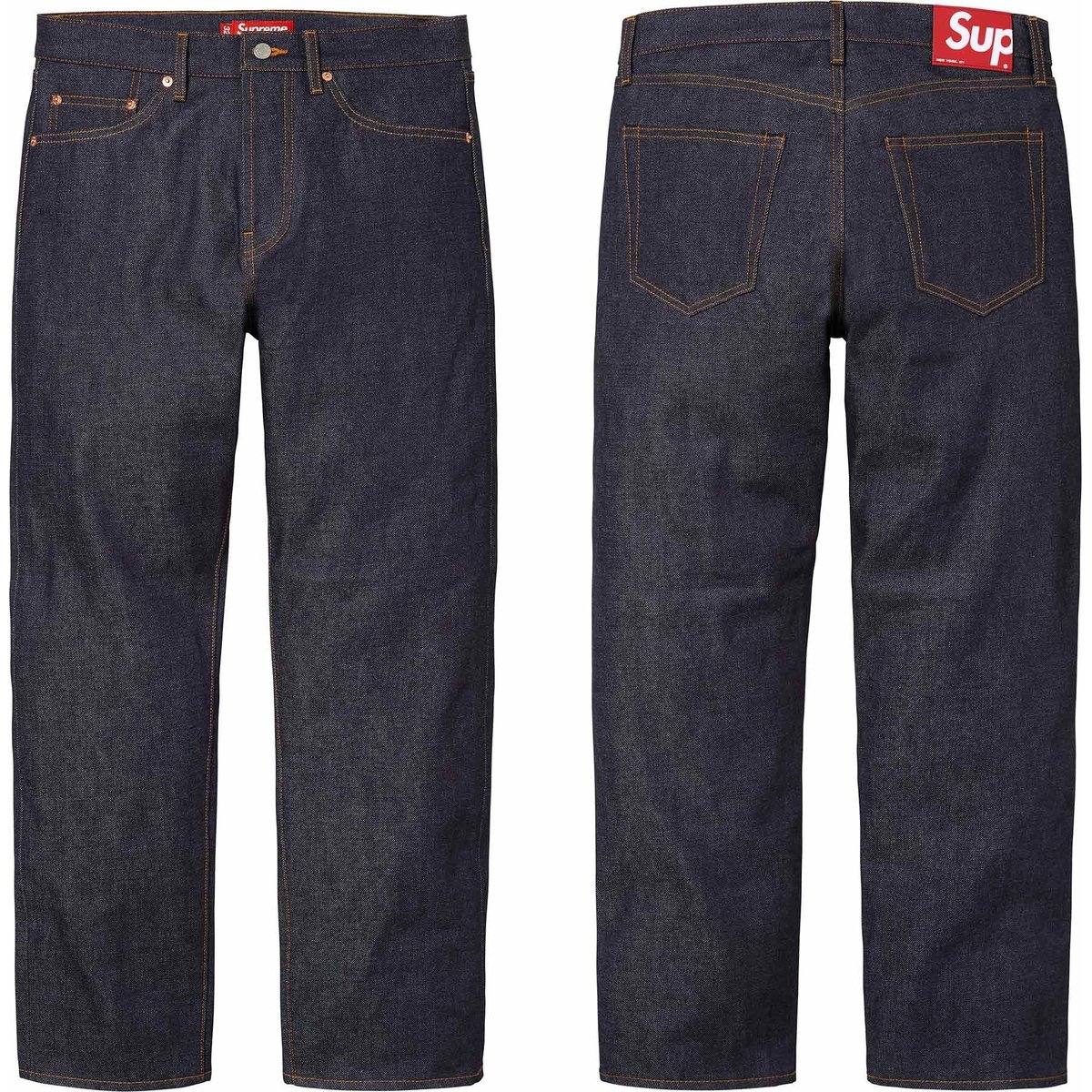 Supreme Rigid Slim Selvedge Jean released during spring summer 24 season