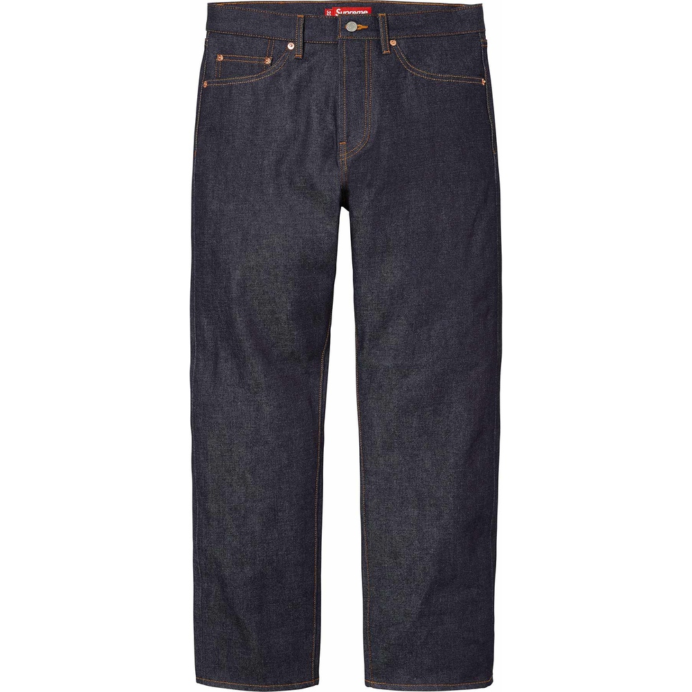 Rigid Slim Selvedge Jean - spring summer 2024 - Supreme