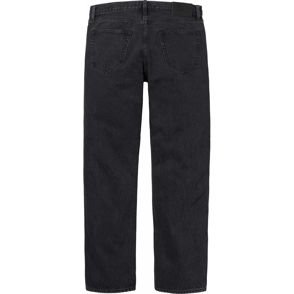 Stone Washed Black Slim Jean - spring summer 2024 - Supreme