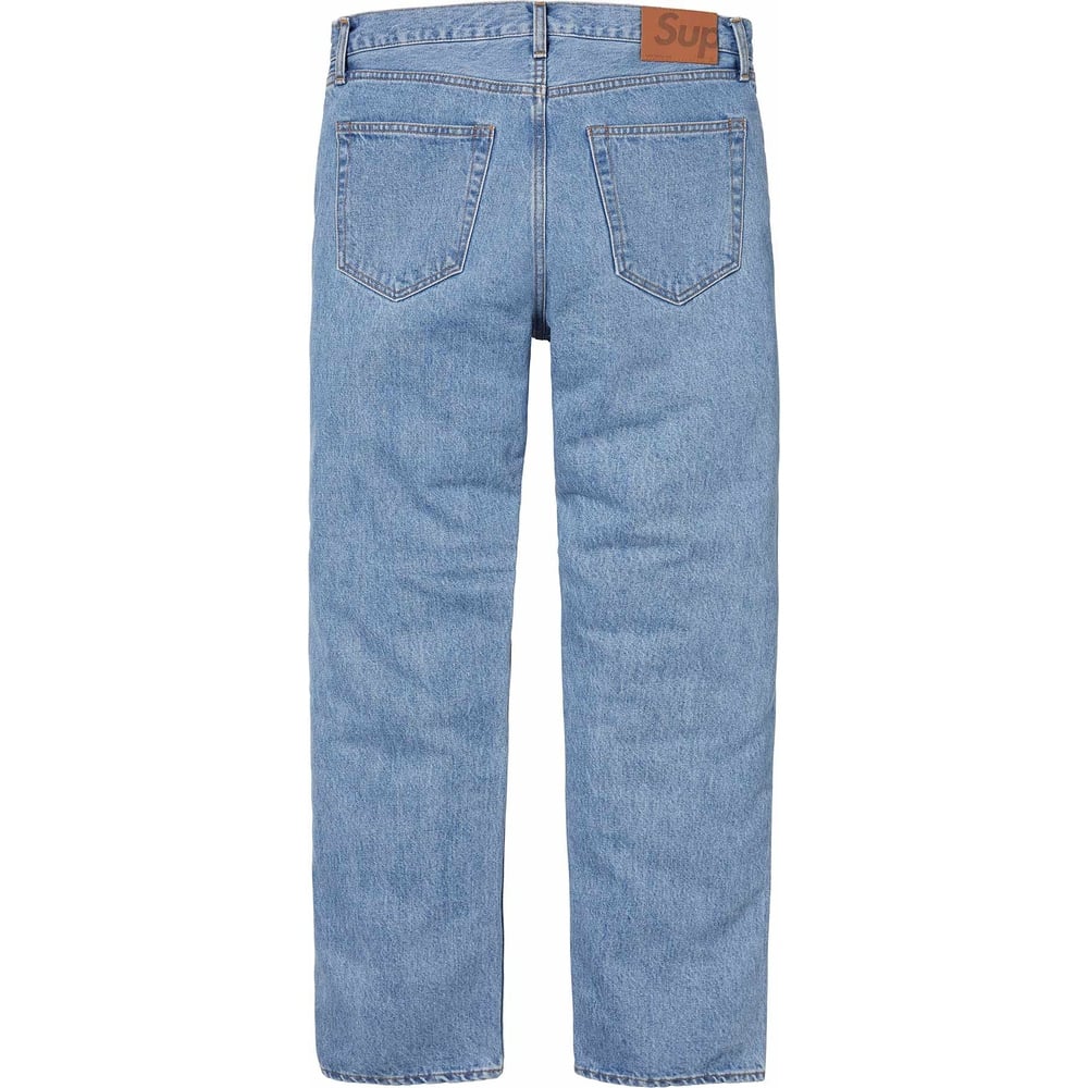 Details on Stone Washed Slim Selvedge Jean  from spring summer
                                                    2024 (Price is $178)