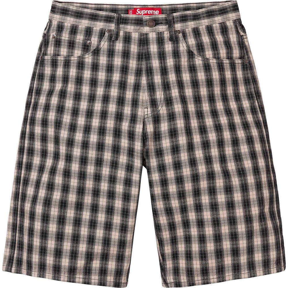 Details on Plaid Baggy Short  from spring summer
                                                    2024