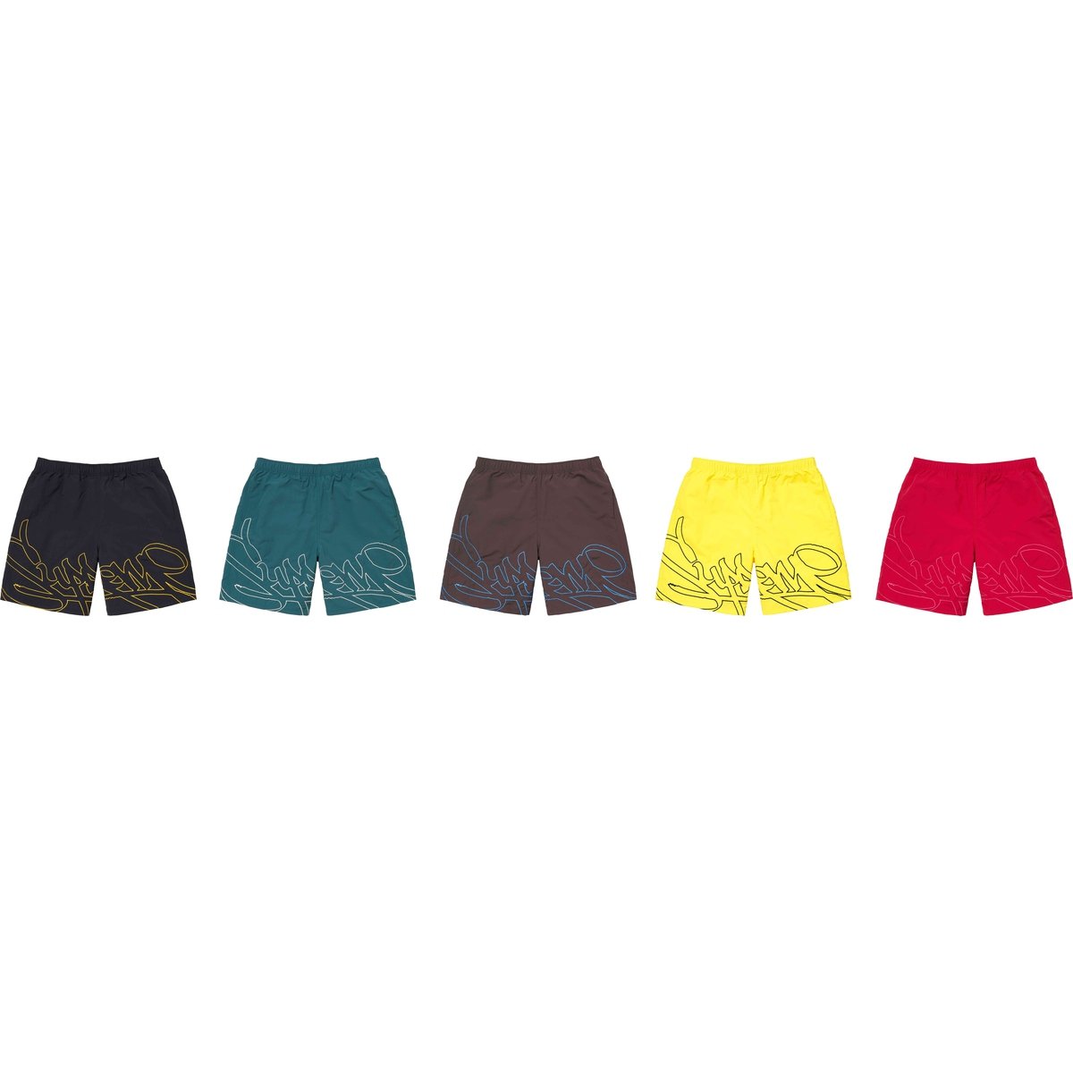 Supreme Tag Nylon Short released during spring summer 24 season