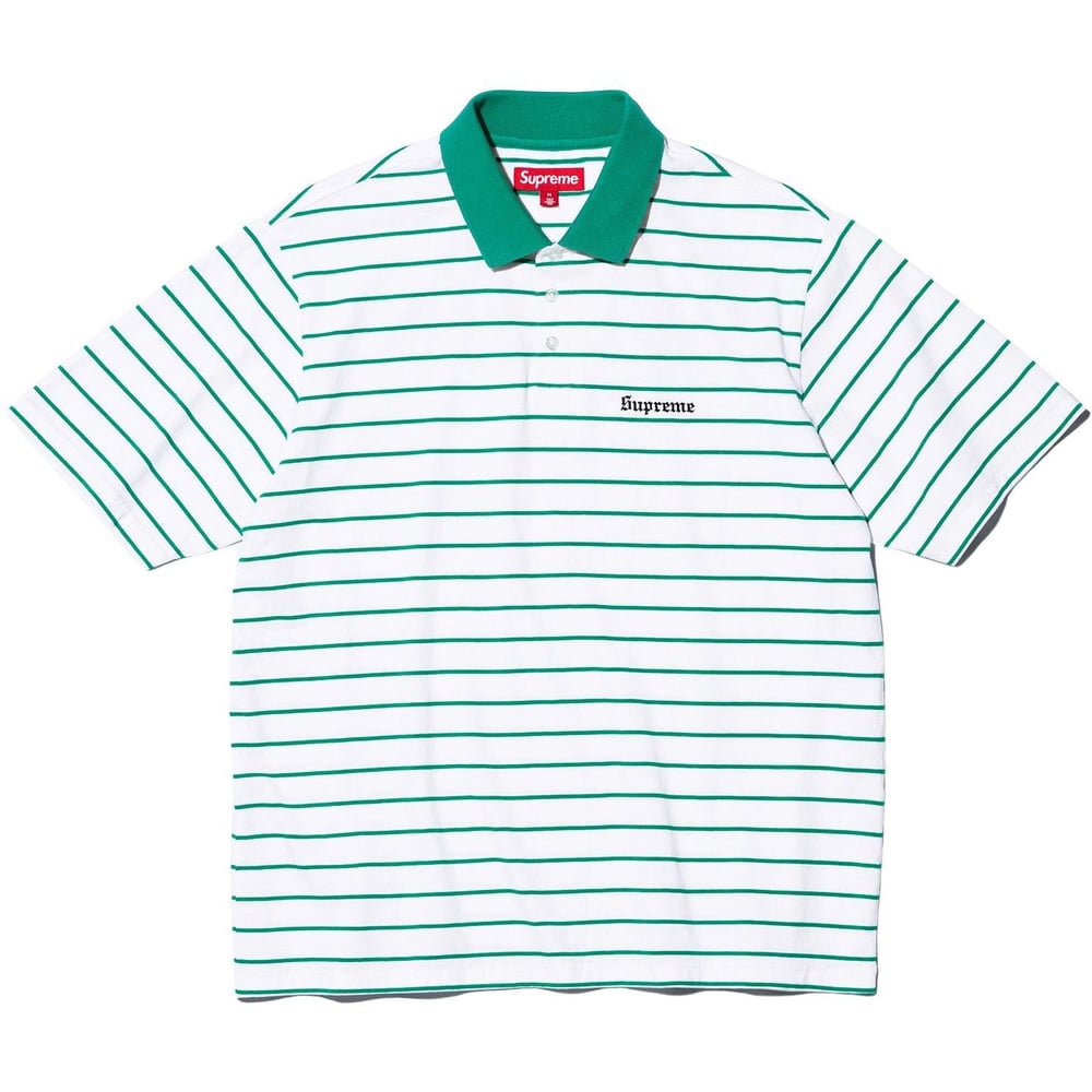 Supreme Melvins Stripe S S Polo (SS24) - $98