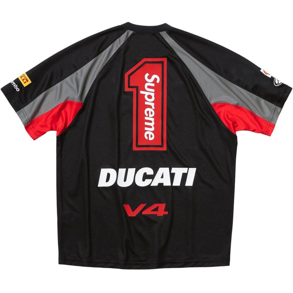 Supreme Supreme Ducati Soccer Jersey (SS24) - $118