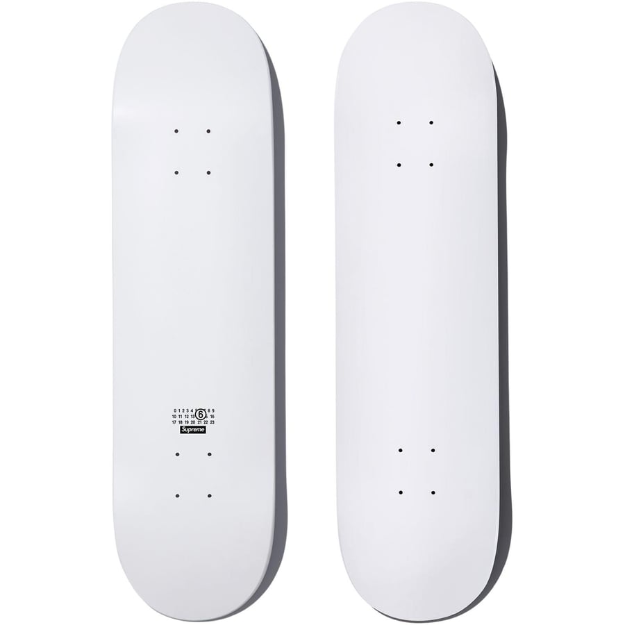 Details on Supreme MM6 Maison Margiela Skateboard  from spring summer
                                                    2024 (Price is $98)