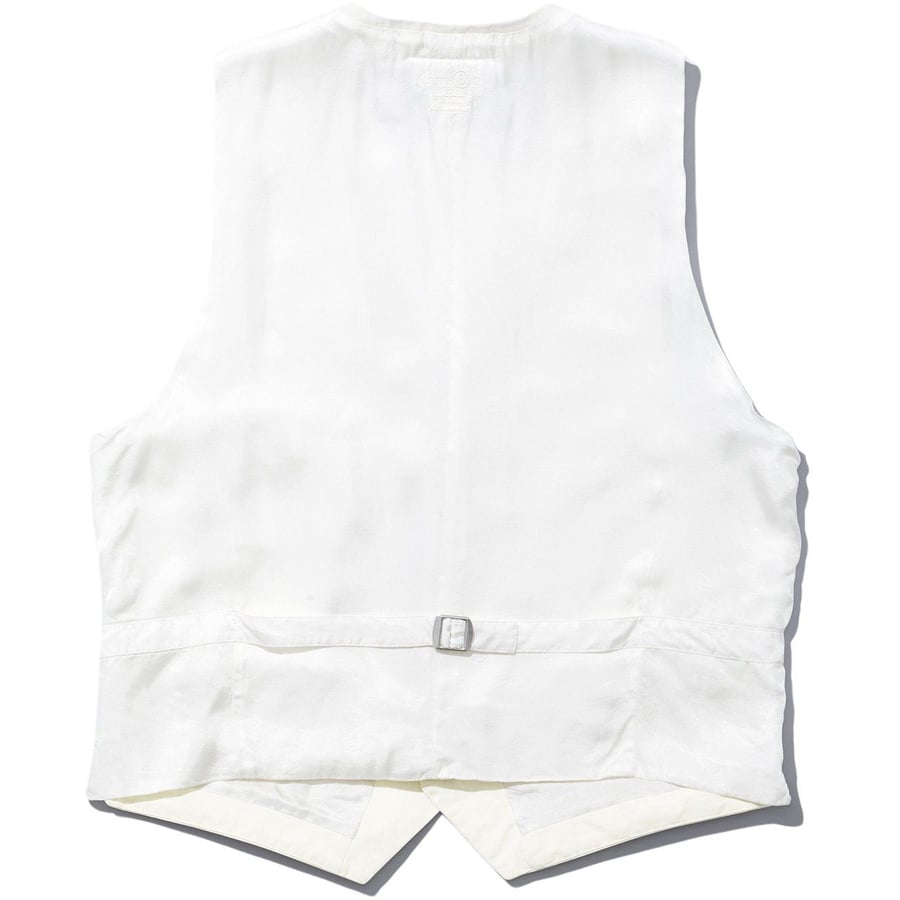 Details on Supreme MM6 Maison Margiela Washed Cotton Suit Vest  from spring summer
                                                    2024 (Price is $268)