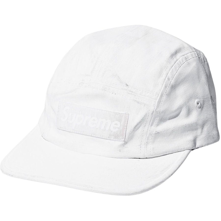 Details on Supreme MM6 Maison Margiela Painted Camp Cap  from spring summer
                                                    2024 (Price is $88)