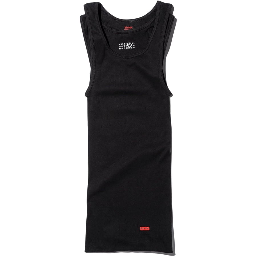 Details on Supreme MM6 Maison Margiela Hanes Tagless Tank Top (1 Pack)  from spring summer
                                                    2024 (Price is $32)