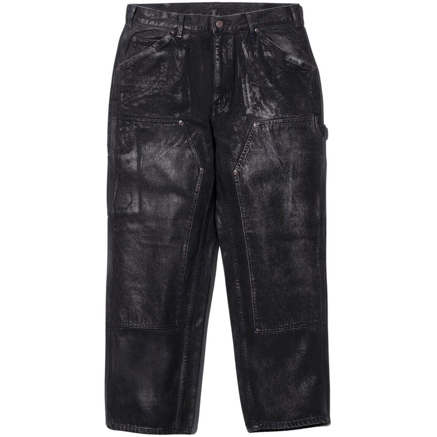 Details on Supreme MM6 Maison Margiela Foil Double Knee Painter Pant  from spring summer
                                                    2024 (Price is $268)