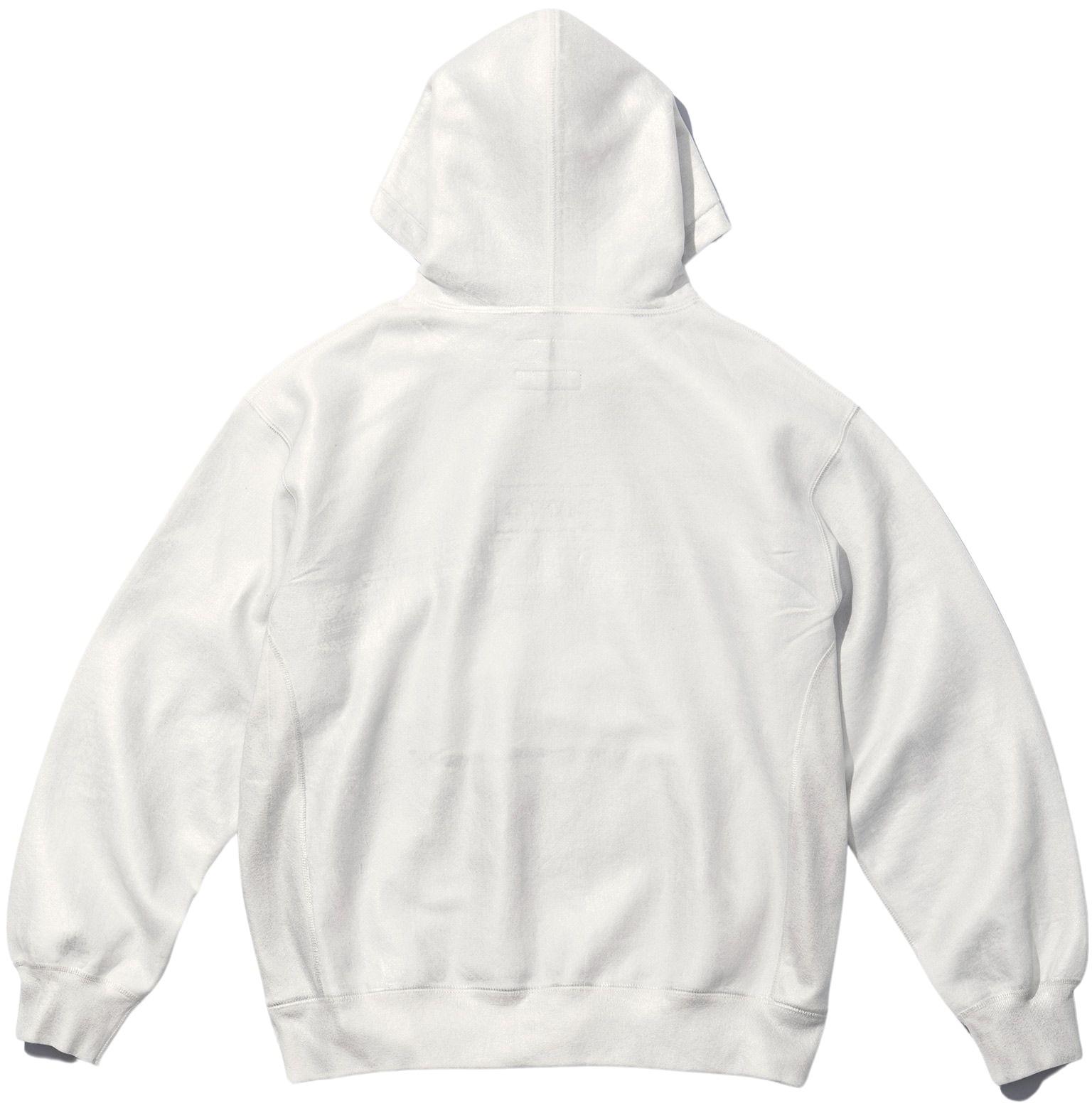 MM6 Maison Margiela Foil Box Logo Hooded Sweatshirt - spring 