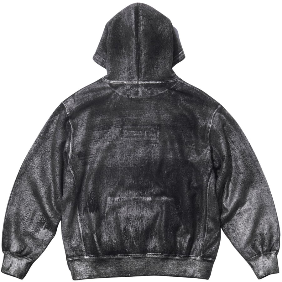 Details on Supreme MM6 Maison Margiela Foil Box Logo Hooded Sweatshirt  from spring summer
                                                    2024 (Price is $298)