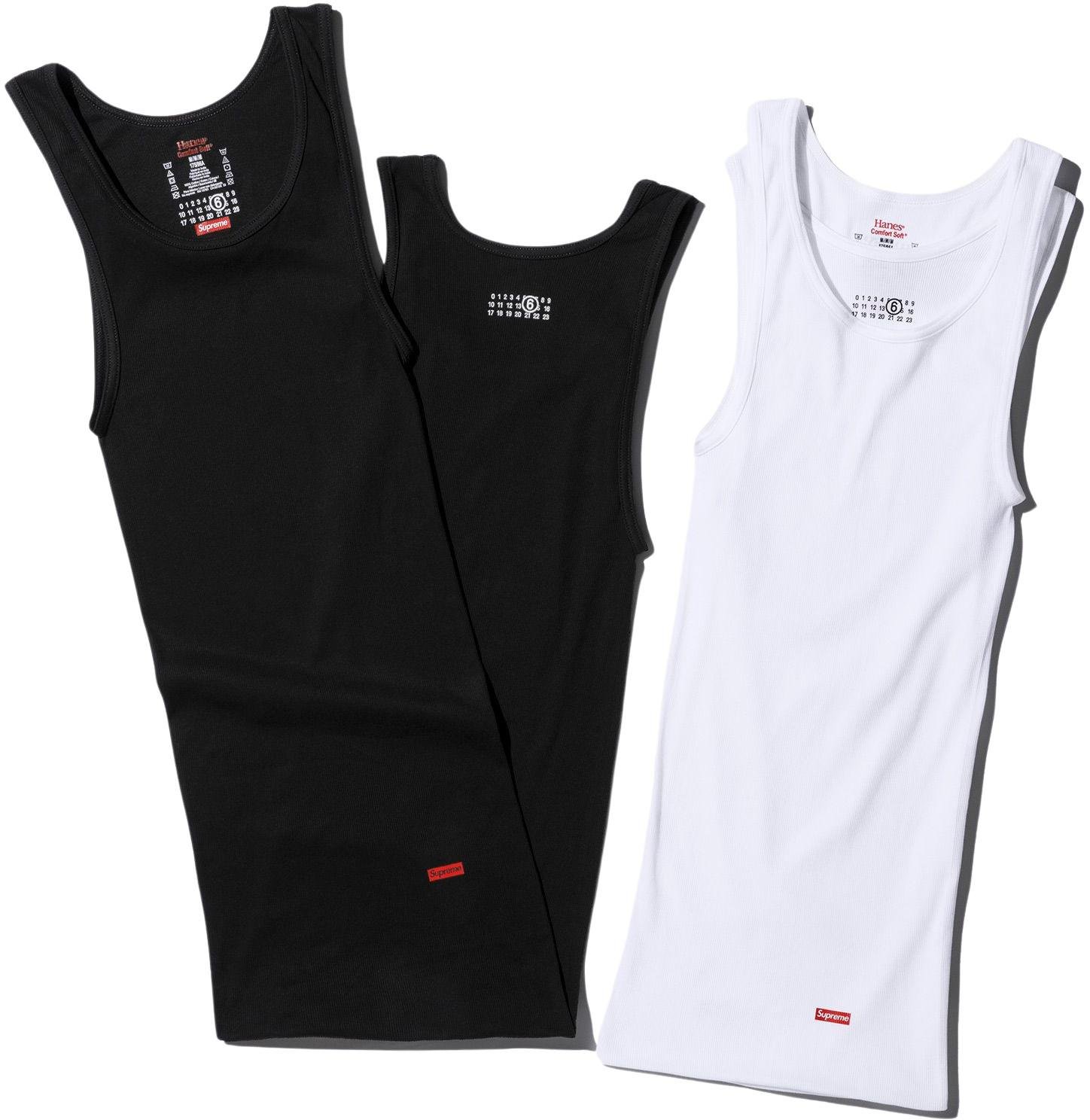 自身で購入した国内正規品Supreme MM6 MAISON MARGIELA Tagless Tank