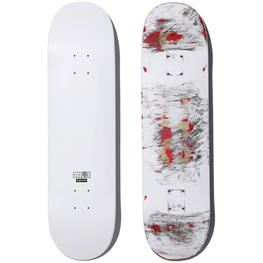 Details on Supreme MM6 Maison Margiela Skateboard from spring summer
                                            2024 (Price is $98)