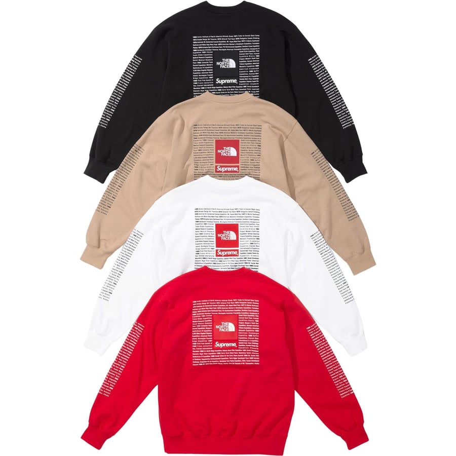 Supreme Supreme The North Face Crewneck released during spring summer 24 season
