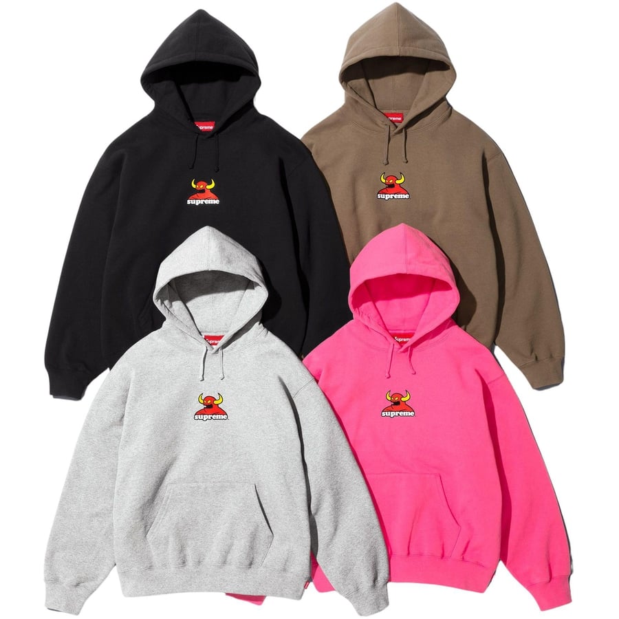 Supreme Supreme Toy Machine Hooded Sweatshirt for spring summer 24 season