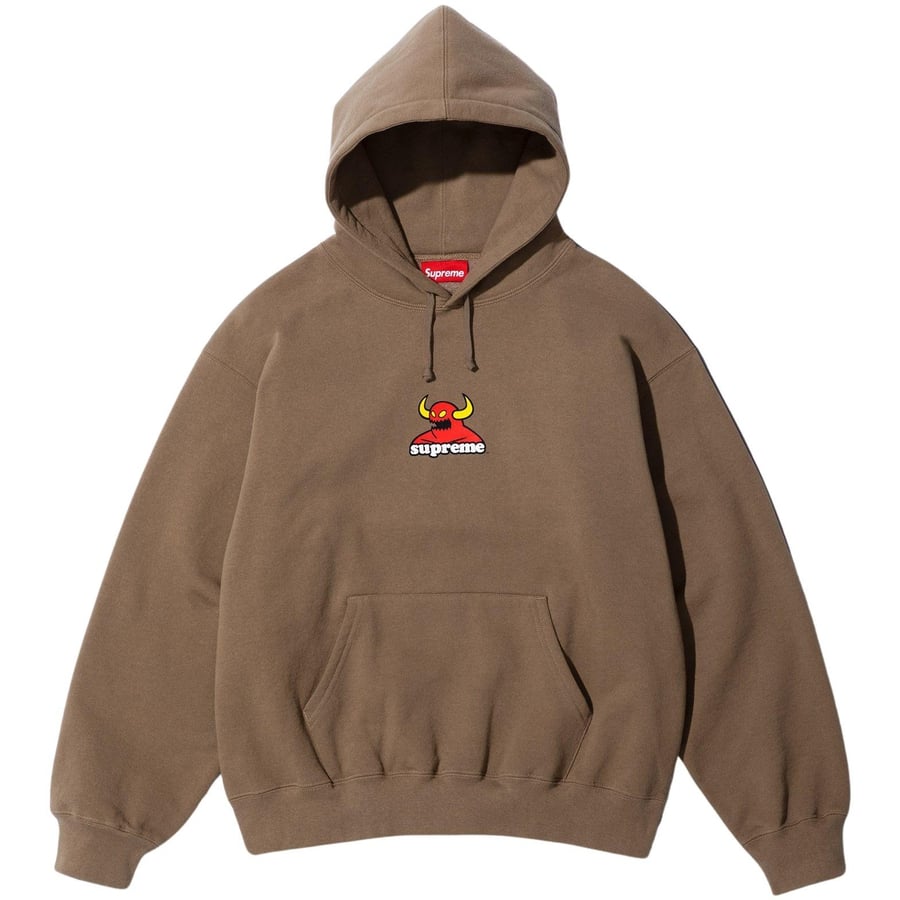 Details on Supreme Toy Machine Hooded Sweatshirt  from spring summer
                                                    2024 (Price is $168)