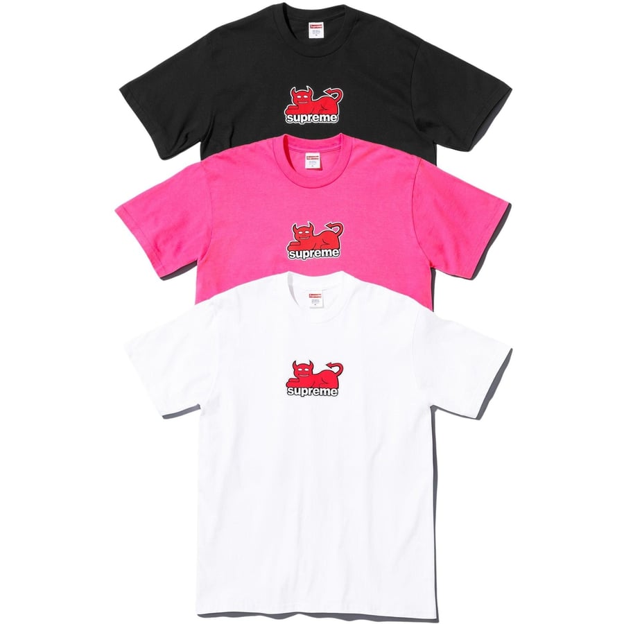 Supreme Supreme Toy Machine Devil Cat Tee released during spring summer 24 season