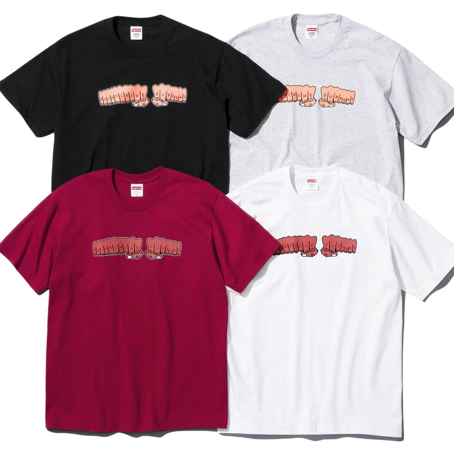 Supreme Supreme Toy Machine Fist Tee for spring summer 24 season