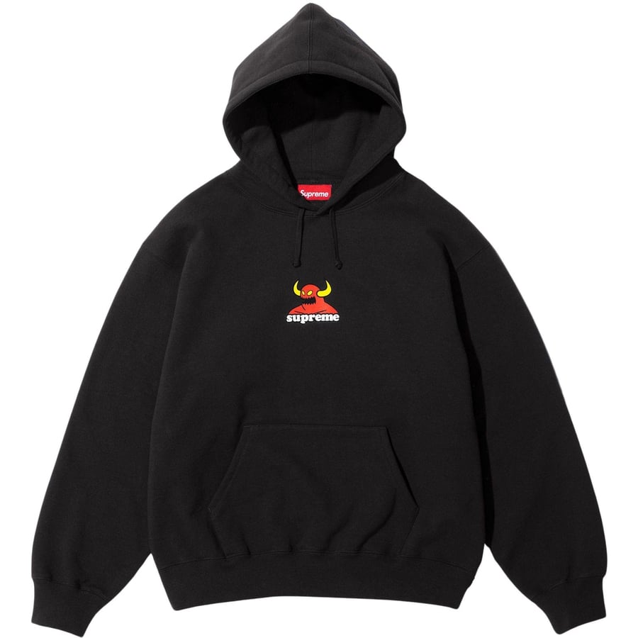 Details on Supreme Toy Machine Hooded Sweatshirt  from spring summer
                                                    2024 (Price is $168)