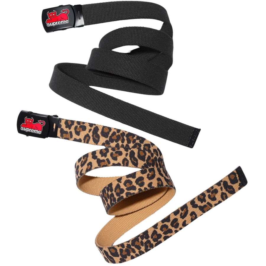 Supreme Supreme Toy Machine Webbing Belt released during spring summer 24 season