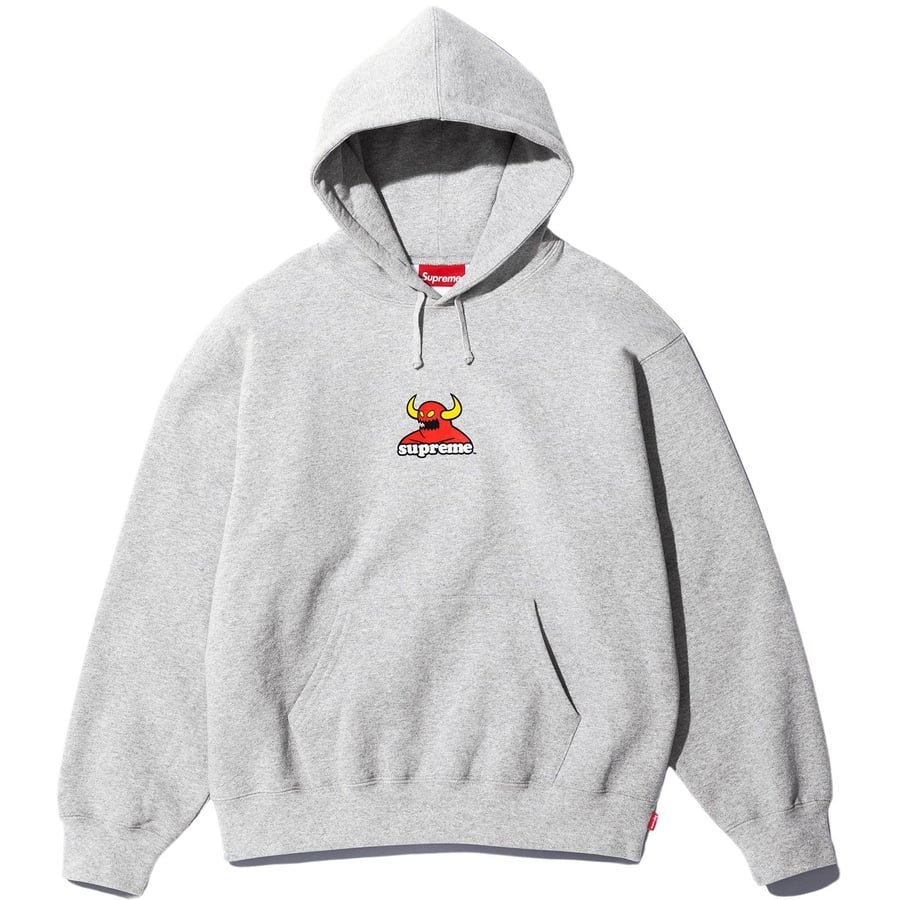 Details on Supreme Toy Machine Hooded Sweatshirt  from spring summer
                                                    2024 (Price is $168)