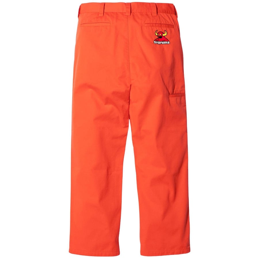 Details on Supreme Toy Machine Work Pant  from spring summer
                                                    2024 (Price is $138)