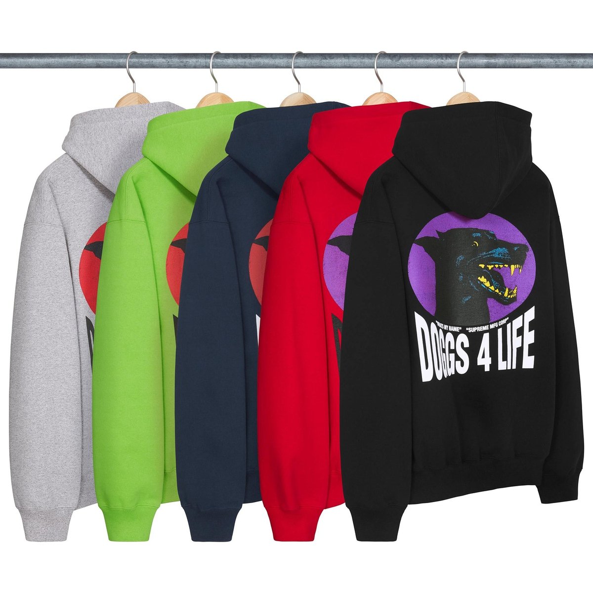 Supreme Doggs Hooded Sweatshirt for spring summer 24 season