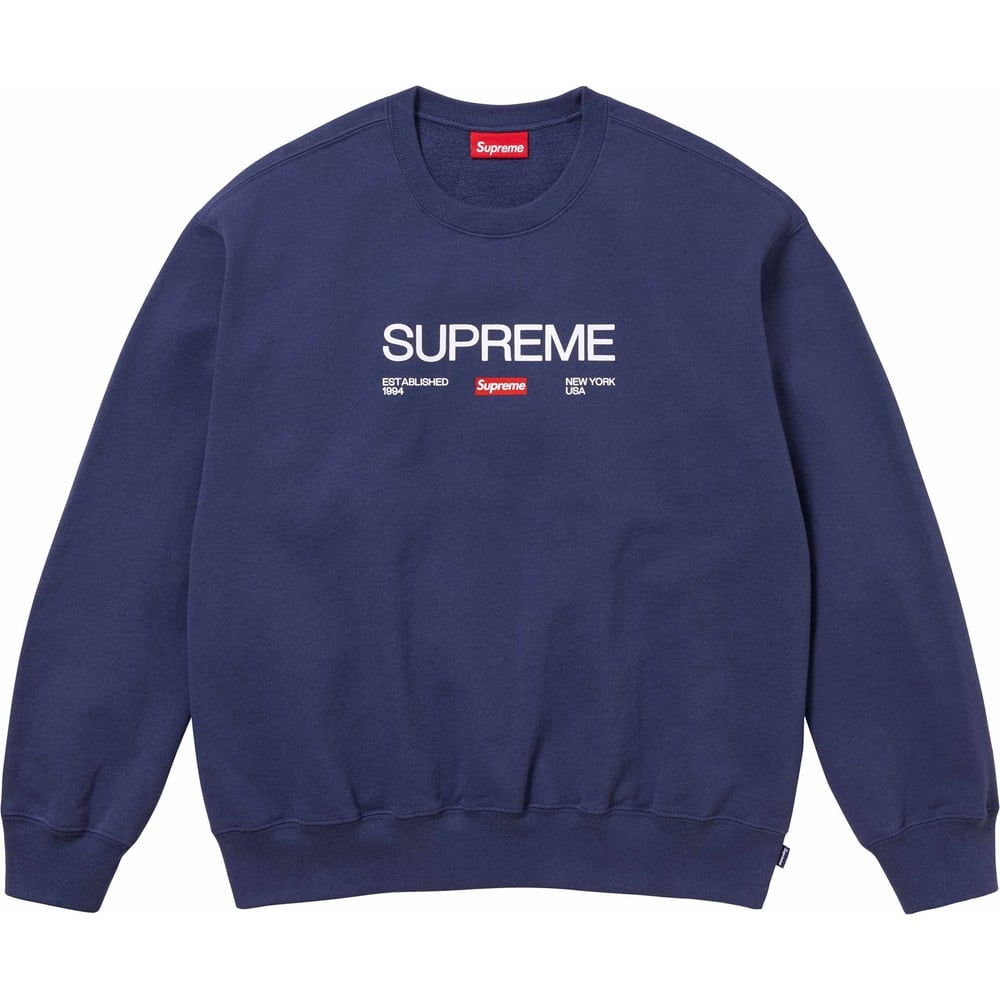 Details on Established Crewneck  from spring summer
                                                    2024 (Price is $148)