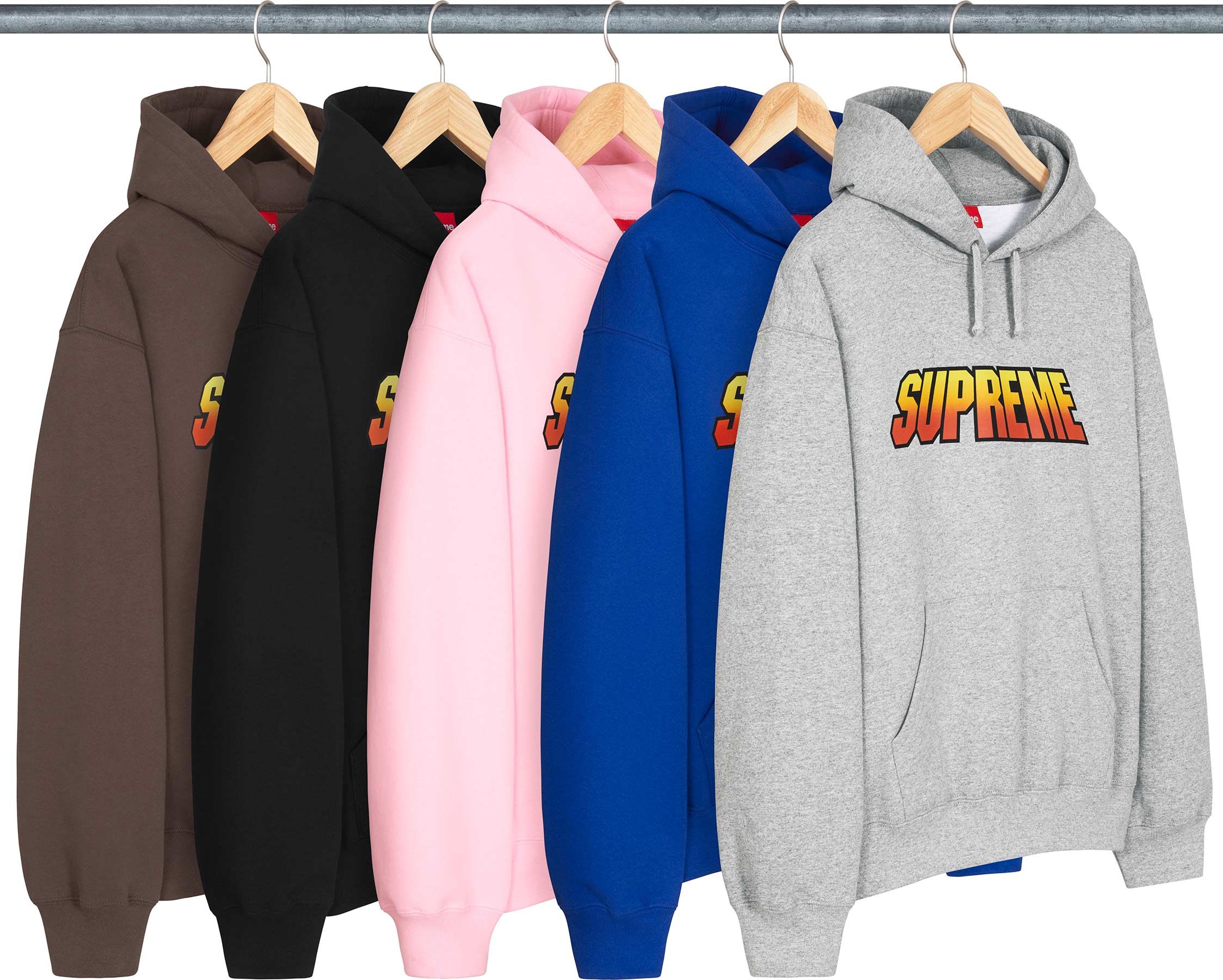 Gradient Hooded Sweatshirt - spring summer 2024 - Supreme